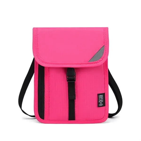 Compact Waterproof Anti-Theft RFID-Blocking Travel Pouch