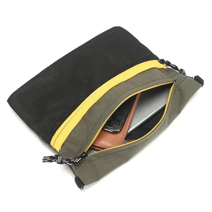 Comfortable Waterproof Spacious Splicing Colors Shoulder Bag