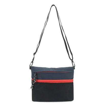 Comfortable Waterproof Spacious Splicing Colors Shoulder Bag
