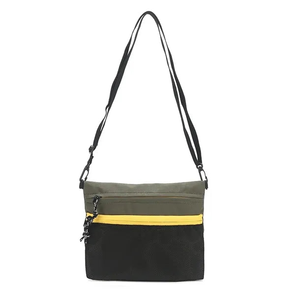 Comfortable Waterproof Spacious Splicing Colors Shoulder Bag