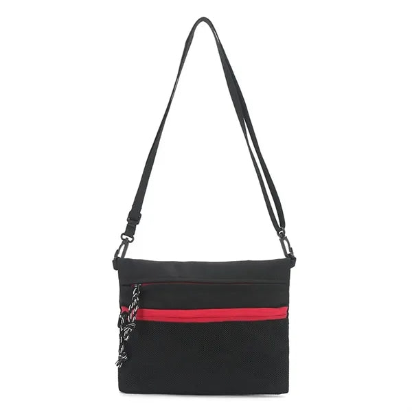 Comfortable Waterproof Spacious Splicing Colors Shoulder Bag