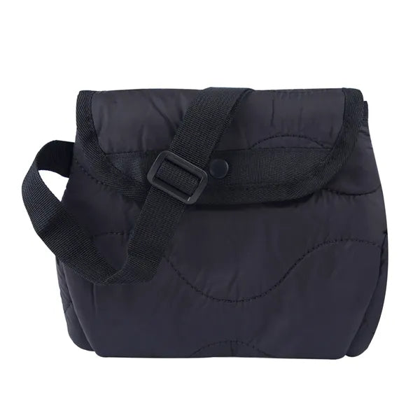 Waterproof Adjustable Strap Multi-Pocket Puffer Hobo Bag