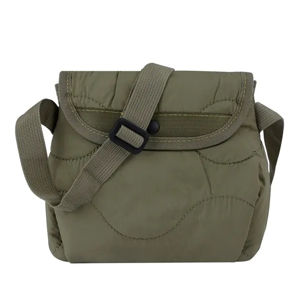 Waterproof Adjustable Strap Multi-Pocket Puffer Hobo Bag