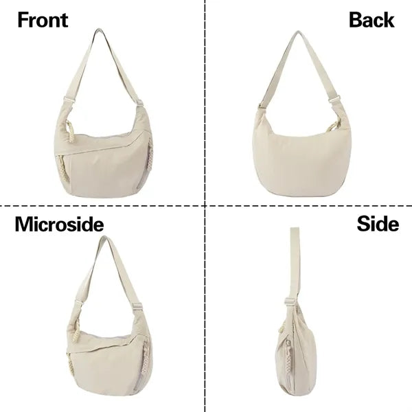 Half-Moon Adjustable Strap Durable Casual Shoulder Bag