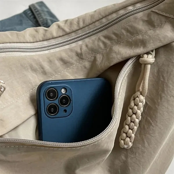 Half-Moon Adjustable Strap Durable Casual Shoulder Bag