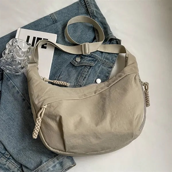 Half-Moon Adjustable Strap Durable Casual Shoulder Bag