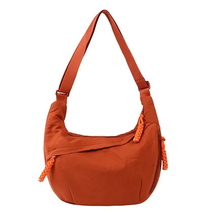 Half-Moon Adjustable Strap Durable Casual Shoulder Bag