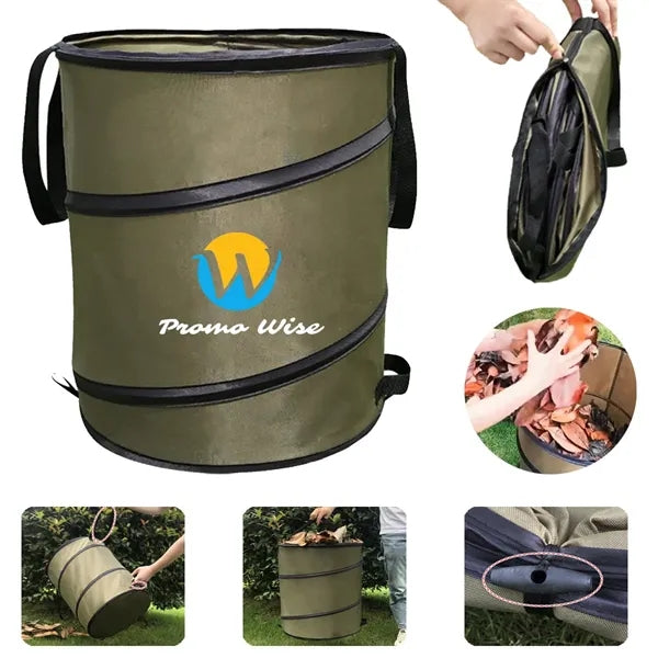 Spacious Durable Oxford Auto-Open Pop-Up Garden Storage Bag