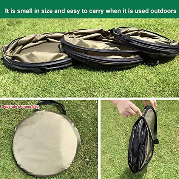Spacious Durable Oxford Auto-Open Pop-Up Garden Storage Bag