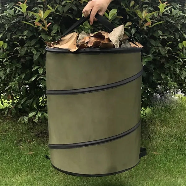 Spacious Durable Oxford Auto-Open Pop-Up Garden Storage Bag