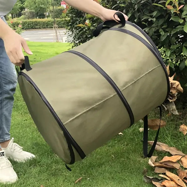 Spacious Durable Oxford Auto-Open Pop-Up Garden Storage Bag