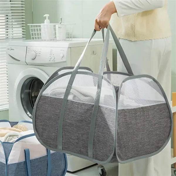 Spacious Versatile Durable Foldable Oxford Laundry Hamper