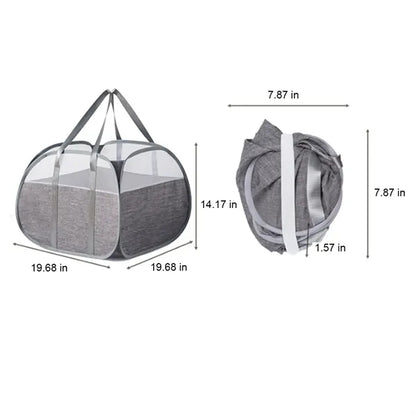 Spacious Versatile Durable Foldable Oxford Laundry Hamper