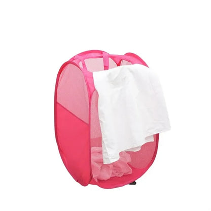Foldable Odor-Controlling Reinforced Handles Laundry Basket