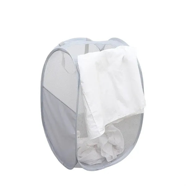 Foldable Odor-Controlling Reinforced Handles Laundry Basket