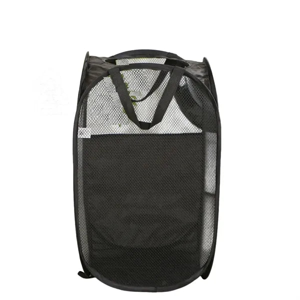 Foldable Odor-Controlling Reinforced Handles Laundry Basket