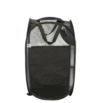 Foldable Odor-Controlling Reinforced Handles Laundry Basket