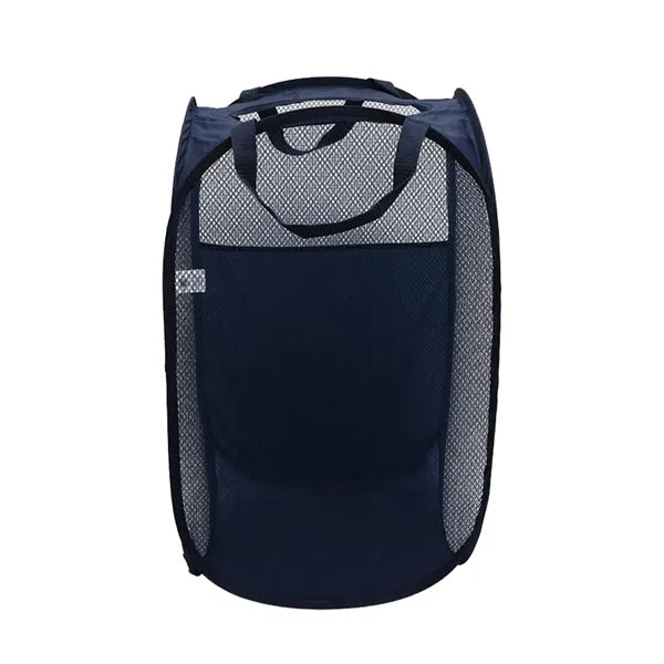Foldable Odor-Controlling Reinforced Handles Laundry Basket