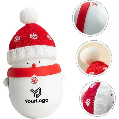 2 In 1 Mini Christmas Snowman Hand Warmer Power Bank