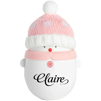 2 In 1 Mini Christmas Snowman Hand Warmer Power Bank