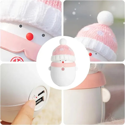 2 In 1 Mini Christmas Snowman Hand Warmer Power Bank