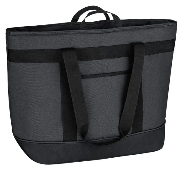 Spacious Foldable Wide Shoulder Strap Insulated Cooler Tote
