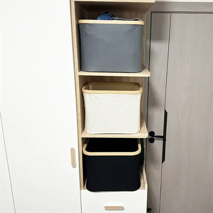 Spacious Collapsible Oxford Laundry Basket with Handles