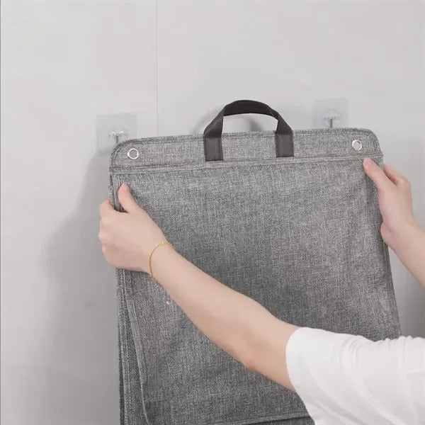 Waterproof Linen Wall-Mountable Collapsible Laundry Hamper