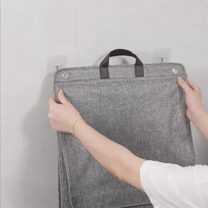 Waterproof Linen Wall-Mountable Collapsible Laundry Hamper