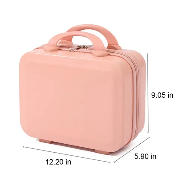 Lightweight Scratchproof Portable Cosmetic Bag with Handle