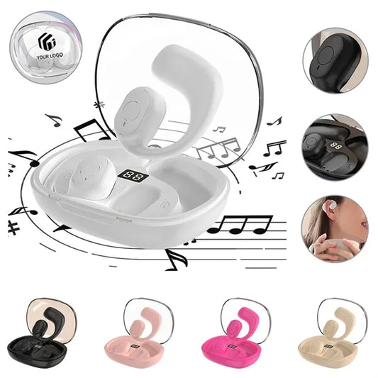 Digital Display Bone Conduction Sports Bluetooth Headset