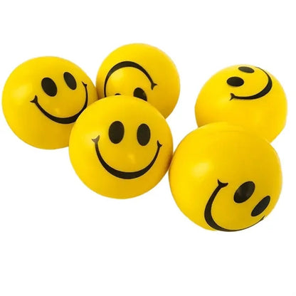 Durable Sensory Smiley Child Stress Balls for Relief Fun