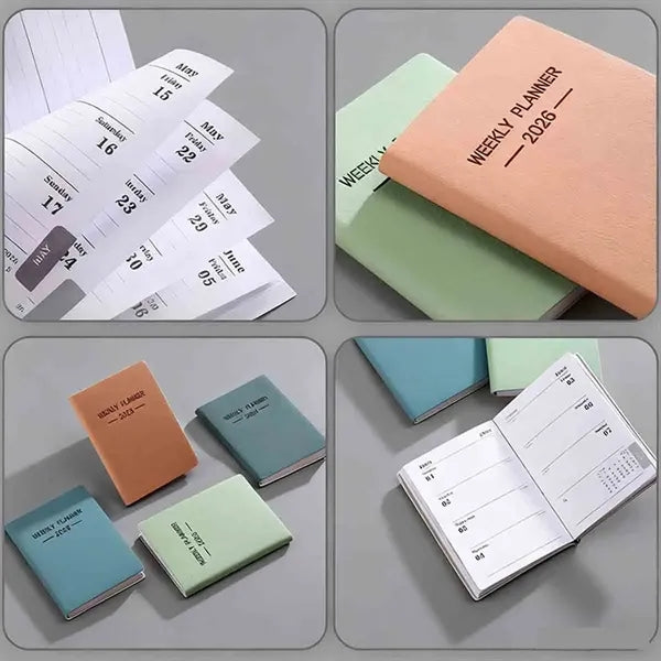 2026 A7 Portable Planner Notebooks