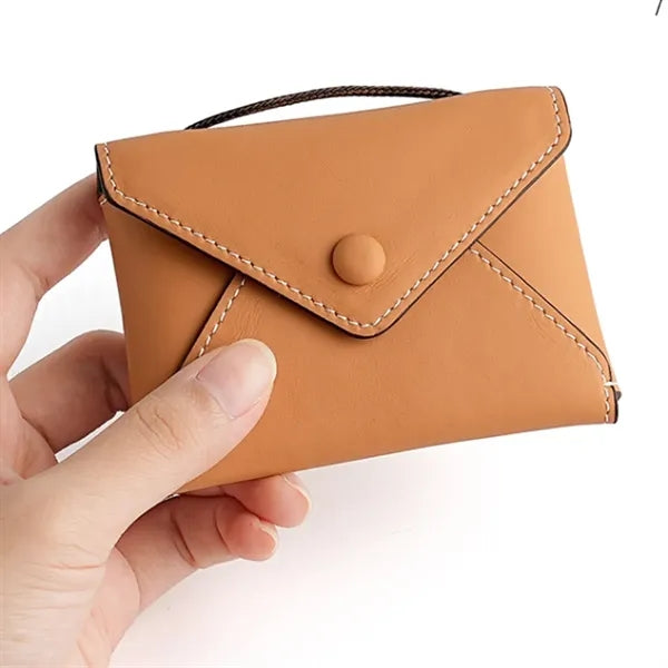 Adjustable Strap Multi-Wear Mini Cowhide Envelope Purse