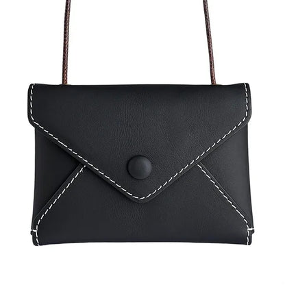 Adjustable Strap Multi-Wear Mini Cowhide Envelope Purse