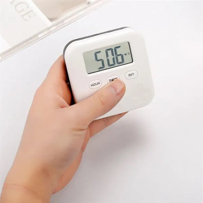 4 Compartments Digital Pill Box with Reminder Alarm Clock