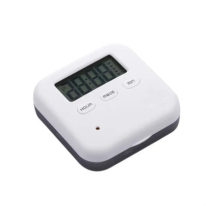 4 Compartments Digital Pill Box with Reminder Alarm Clock