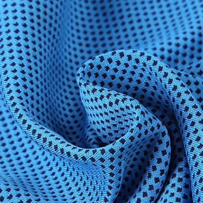 Quick-Dry Instant Cooling Towel with Carabiner Clip and Case