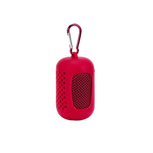 Quick-Dry Instant Cooling Towel with Carabiner Clip and Case