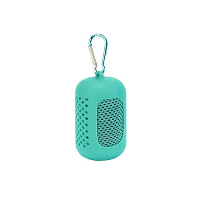 Quick-Dry Instant Cooling Towel with Carabiner Clip and Case