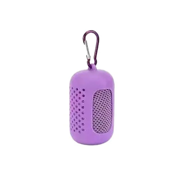 Quick-Dry Instant Cooling Towel with Carabiner Clip and Case