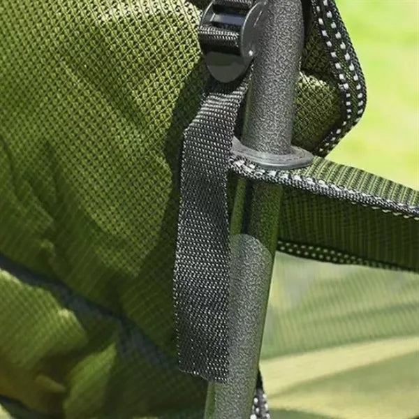 High Load Bearing Foldable Padded Back Camping Chair Oxford