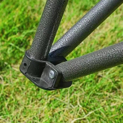 High Load Bearing Foldable Padded Back Camping Chair Oxford