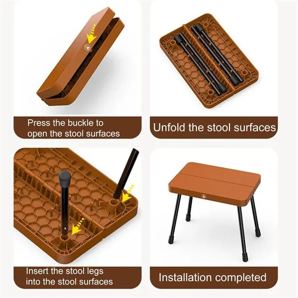 Lightweight High Load Bearing Sturdy Frame Folding Chair