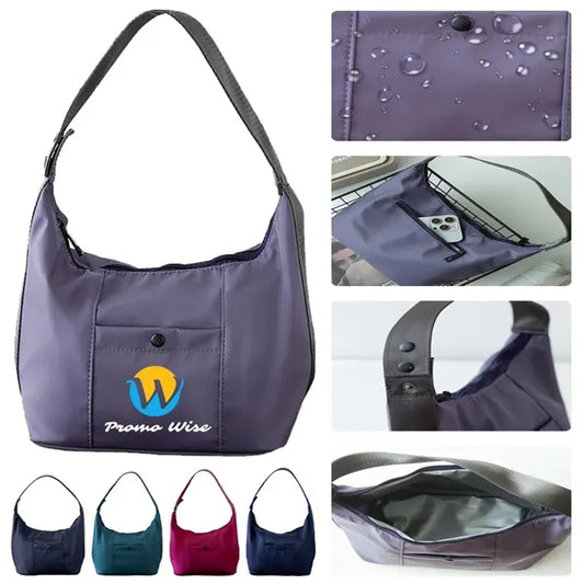 Waterproof Spacious Insulated Lunch Twill Nylon Box Bag