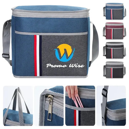 Leakproof Spacious Insulated Lunch Bag with Adjustable Strap