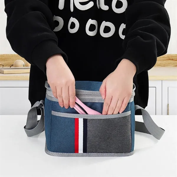Leakproof Spacious Insulated Lunch Bag with Adjustable Strap