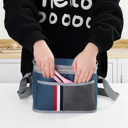 Leakproof Spacious Insulated Lunch Bag with Adjustable Strap