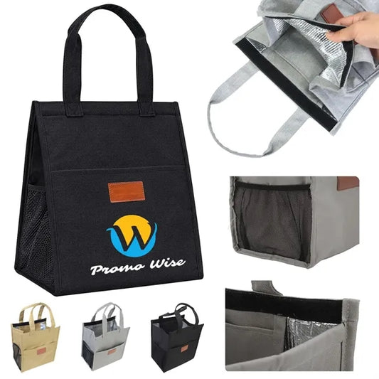 Waterproof Spacious Thermal Foil Insulated Oxford Lunch Bag