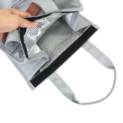 Waterproof Spacious Thermal Foil Insulated Oxford Lunch Bag